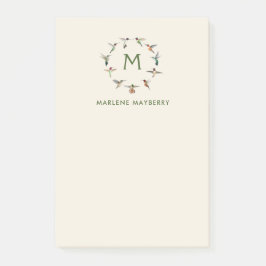 Notas Post-it® Hummingbirds personalizado