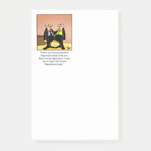 Notas Post-it® Humor de negocios Post-It Notes