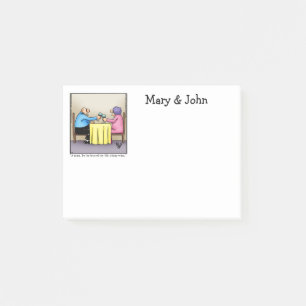 Notas Post-it® Humor De Vino Gracioso