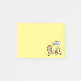 Notas Post-it® Humor divertido de navidad en Santa's Here