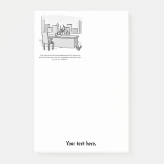 Notas Post-it® Humor empresarial