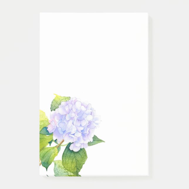 Notas Post-it® Hydrangea (Anverso)