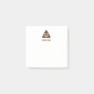 Notas Post-it® I Emoticon hoy sonriente de Pooped