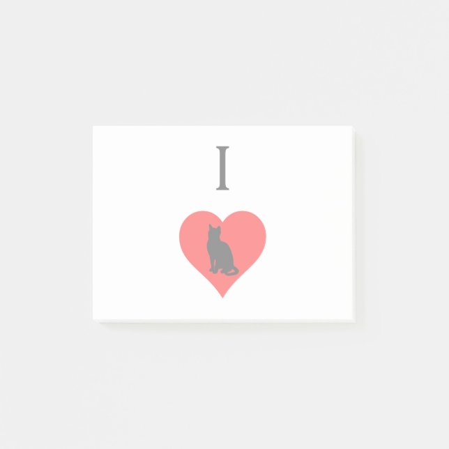 Notas Post-it® I gatos del corazón