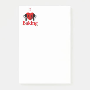 Notas Post-it® I Heart Baking Bakers