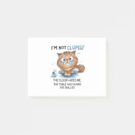 Notas Post-it® I’m Not Clumsy 