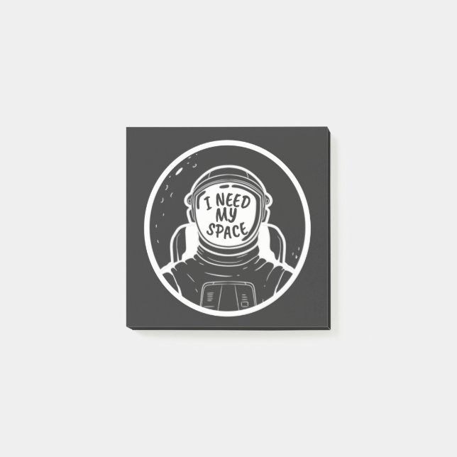 NOTAS POST-IT® I NEED SPACE (Anverso)