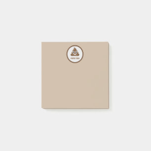 Notas Post-it® I Poopop Today Smiling Emoticon Post-it Notes