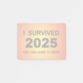 Notas Post-it® I Survived 2025