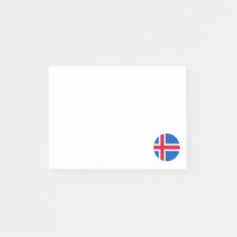 Notas Post-it® Iceland Flag