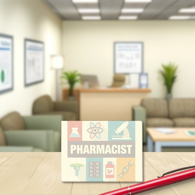 Notas Post-it® Icónico Farmacéutico Profesional Diseñado (Subido por el creador)