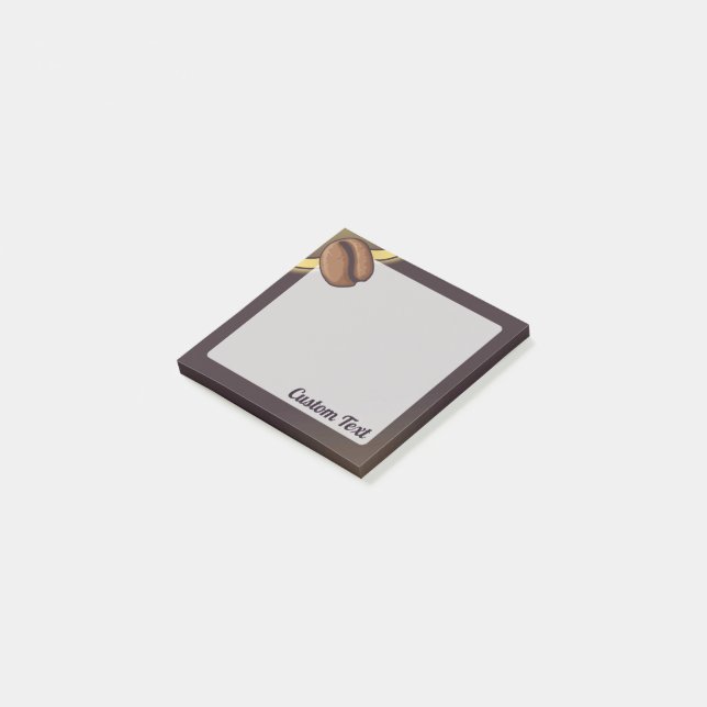 Notas Post-it® Icono de café (En perspectiva)