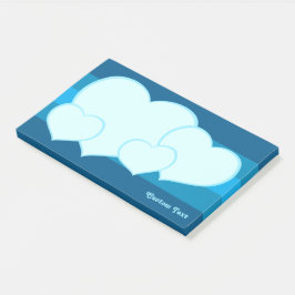 Notas Post-it® Icono de corazón plano