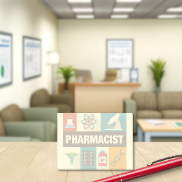 Notas Post-it® Icono de farmacéutico profesional diseñado
