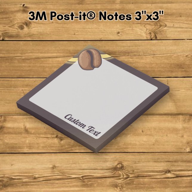 Notas Post-it® Icono de grano de café (Subido por el creador)