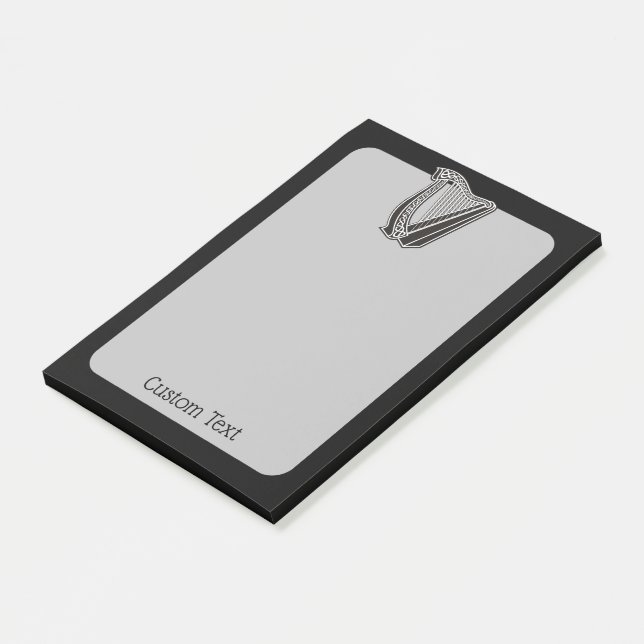 Notas Post-it® Icono de Harp (En perspectiva)