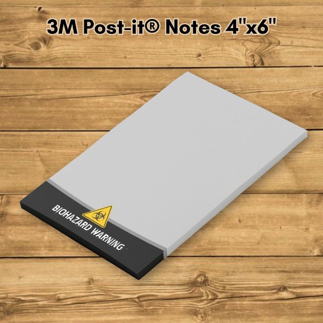 Notas Post-it® Icono de riesgo biológico (Subido por el creador)