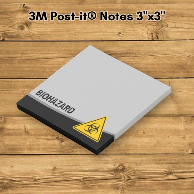 Notas Post-it® Icono de riesgo biológico (Subido por el creador)