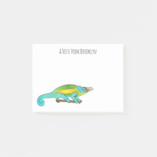 Notas Post-it® Ilustracion chameleon personalizado de Jackson