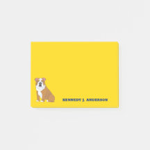 Ilustracion de Bulldog inglés personalizado