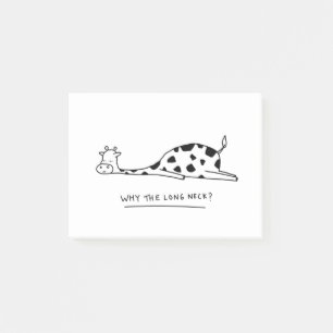 Notas Post-it® ilustracion de jirafa melena