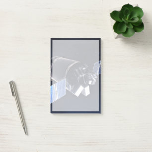 Notas Post-it® Ilustracion De La nave Dragon Xl.