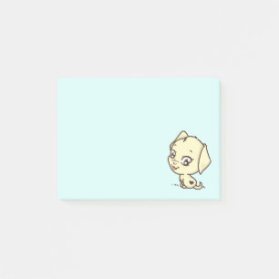 Notas Post-it® Ilustracion de perro con cachorro