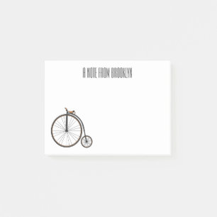 Notas Post-it® Ilustracion de personalizado de bicicletas de alta