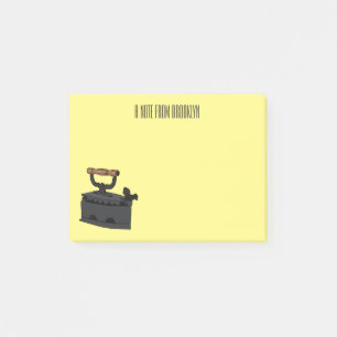 Notas Post-it® Ilustracion de personalizado de carbón vegetal