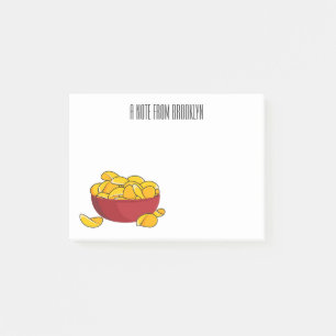 Notas Post-it® Ilustracion de personalizado de chips de papa