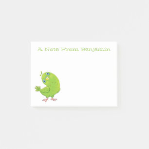 Notas Post-it® Ilustracion de personalizado de paracaídas verde l