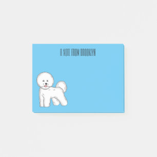 Notas Post-it® Ilustracion de personalizado de perro frito de Bic