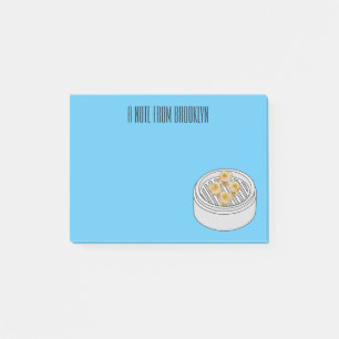 Notas Post-it® Ilustracion de Shumai dim sum personalizado