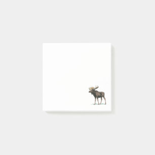 Notas Post-it® Ilustracion Moose de época