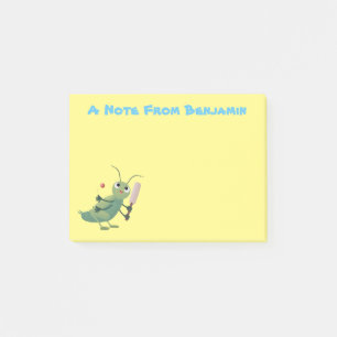 Notas Post-it® Ilustracion personalizado de insectos de cricket v