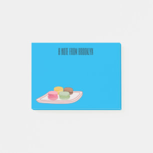 Notas Post-it® Ilustracion personalizado de Macaron