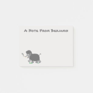 Notas Post-it® Ilustracion personalizado de mamut torpe