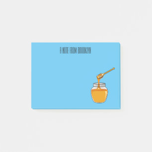 Notas Post-it® Ilustracion personalizado de miel