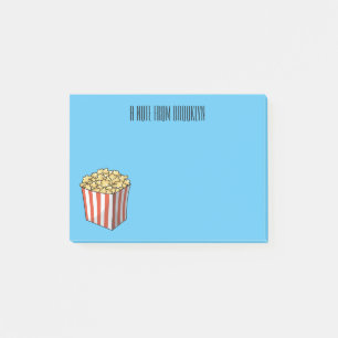 Notas Post-it® Ilustracion personalizado de palomitas