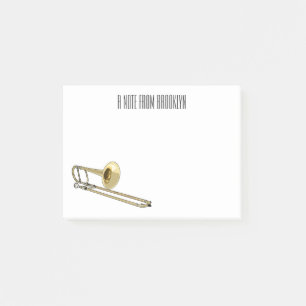 Notas Post-it® Ilustracion personalizado de Trombone