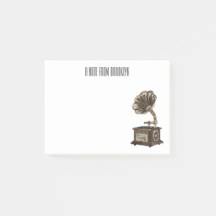 Notas Post-it® Ilustracion personalizado girable