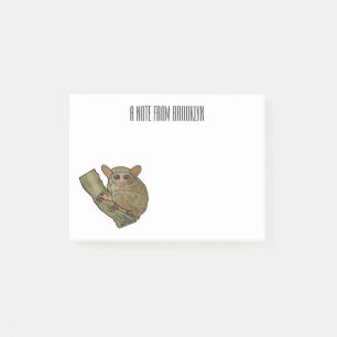 Notas Post-it® Ilustracion personalizado Tarsier