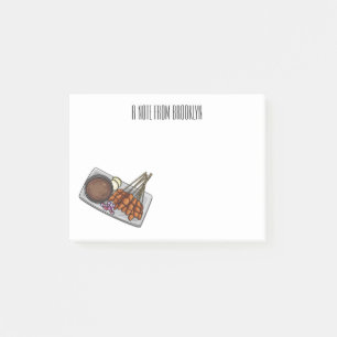 Notas Post-it® Ilustracion Satay personalizado