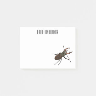 Notas Post-it® Ilustracion Stag beetle personalizado