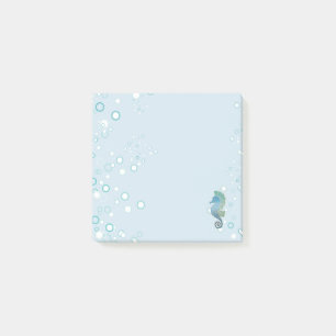 Notas Post-it® Ilustraciones caprichosas y adorables del Seahorse