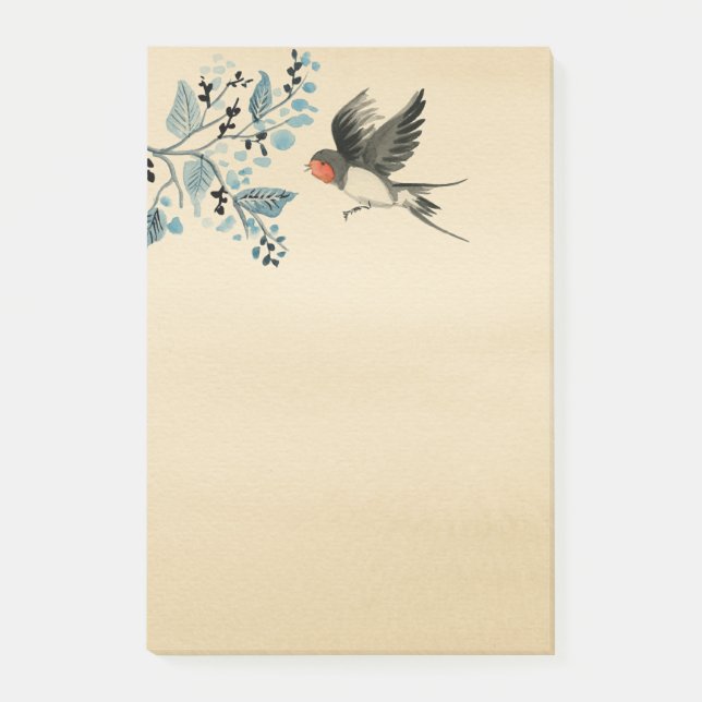 Notas Post-it® Imagen de deglución (Anverso)