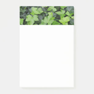 Notas Post-it® Impresión botánica de marfil verde