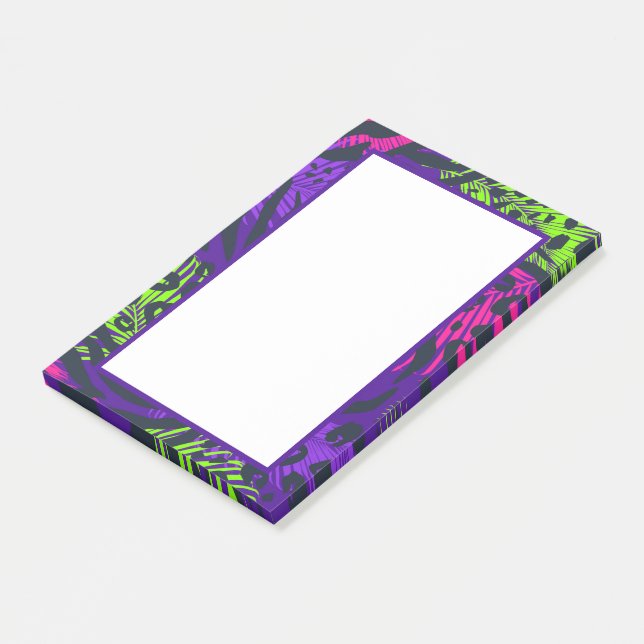 Notas Post-it® Impresión de animales (En perspectiva)