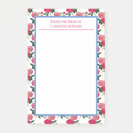 Notas Post-it® Impresión rosa rosa