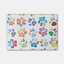 Notas Post-it® Impresiones de hojas de arco iris